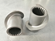 Abnutzungsbeständigkeit Aluminium Bronze Twin Screw Extruder Schraubkomponenten für gepuffte Lebensmittel