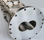 Nitridierte Stahl-Extruder-Schrauben und Fässer 58 - 62HRC Härte für die Kunststoffindustrie