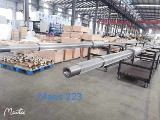 JSW Extruder Pelletizer CMP308 Schraubwelle Maris Schraubwellen