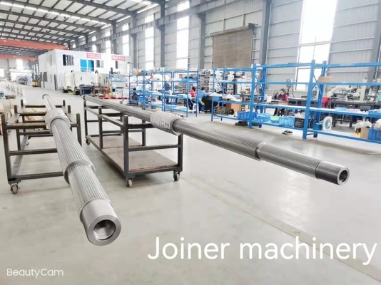 40CrNiMoA-Materialien Extruderwellen mit Kühlsystem für die Aufpuff-Lebensmittelindustrie von Joiner