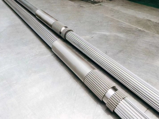 Hochdrehmoment Involutionieren Innerer Spline Zwillingschraube Extruder Übertragung Schraubenwellen