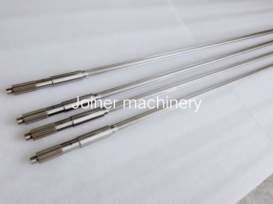 Gute Abrasionsbeständigkeit Zwillingsschraubenextruder Schächte für die PP- und PE-Produktion