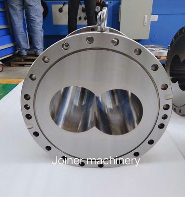 Dauerhafter Verschleißfestigkeits-Doppelschneckenextruder-Fass-Zylinder für Nahrungsmittelzufuhr-Industrie