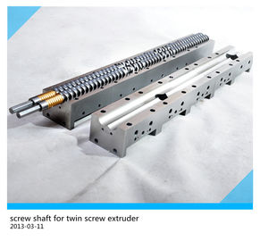 WR15 Abriebfestigkeit Doppelschneckenwellen Durchmesser 10-120mm HRC44