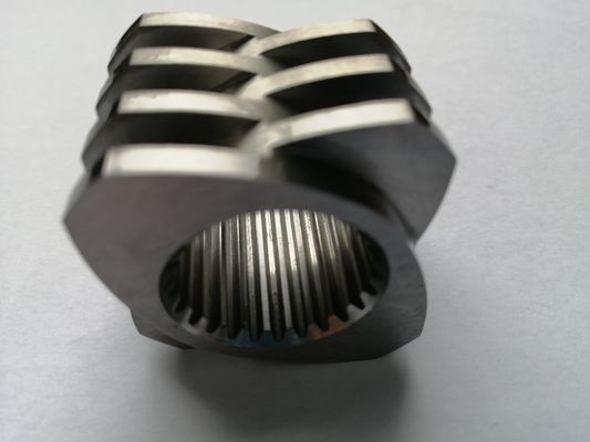 Segmentiert knetende Block-Schraube des Doppelschneckenextruder-TDS150 für petrochemische Fabrik