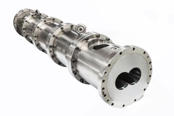 Dauerhafter Verschleißfestigkeits-Doppelschneckenextruder-Fass-Zylinder für Nahrungsmittelzufuhr-Industrie