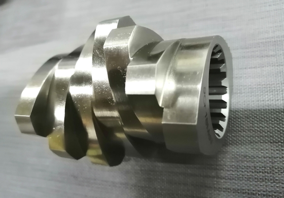 Segmentiert knetende Block-Schraube des Doppelschneckenextruder-TDS150 für petrochemische Fabrik