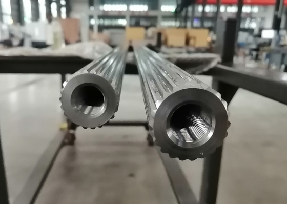 40CrNiMoA-Materialien Extruderwellen mit Kühlsystem für die Aufpuff-Lebensmittelindustrie von Joiner