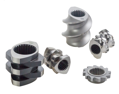 HIP-Material Hochfestigkeit Puffed Food Zwillingschraubenextruder Elemente