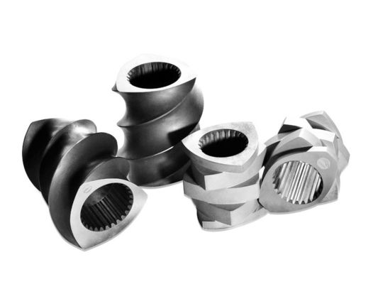 ISO-Management CNC, der Doppelextruder-Maschinen-Teil-Komponenten maschinell bearbeitet, schrauben Elemente