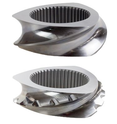 15.6-400 mm Durchmesser Zwillingschraubenausdrücker Teile Konstruktion und Videotechnische Unterstützung