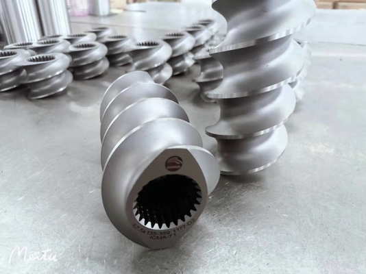 CTE-Extruder 2 Fliegende Schraube 3 Fliegende Schraubelemente für die Kunststoffindustrie