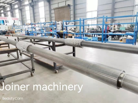 40CrNiMoA-Materialien Extruderwellen mit Kühlsystem für die Aufpuff-Lebensmittelindustrie von Joiner