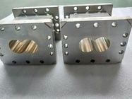Extruder-Schraubenelemente der parallelen Doppelschneckenextruder-Fass-Elemente bimetallische materielle