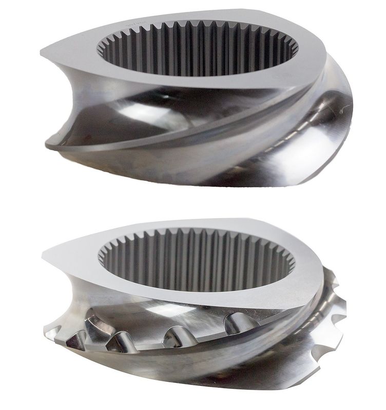 15.6-400 mm Durchmesser Zwillingschraubenausdrücker Teile Konstruktion und Videotechnische Unterstützung