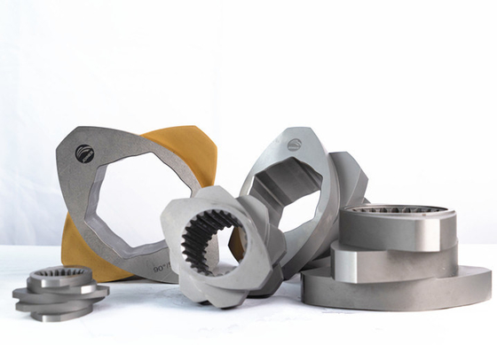 Segmentiert knetende Block-Schraube des Doppelschneckenextruder-TDS150 für petrochemische Fabrik