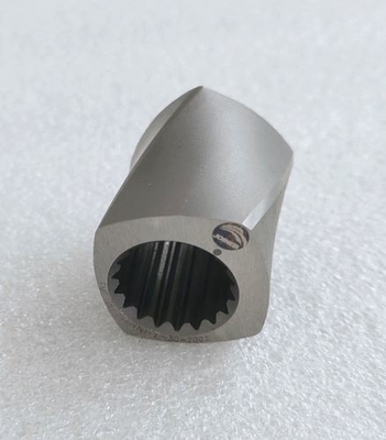 Umweltfreundliche Materialien Zwillingsschraubenextruderteile TEX65 Schraubenaufbereitung