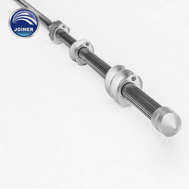 Extruder-Welle der Material-40CrNiMoA, Doppelschneckenextruder-Teile mit Kühlsystem