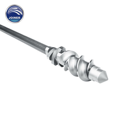 Kaltwalzende Welle für Doppelschneckenextruder