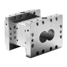 HAUSTIER Segment-Extruder-Schrauben und Fässer für Doppelschrauben-Plastikextruder-Maschine