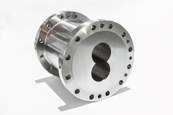 Dauerhafter Verschleißfestigkeits-Doppelschneckenextruder-Fass-Zylinder für Nahrungsmittelzufuhr-Industrie