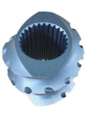 2-4 Fliegende Hochtransitions-Twin-Screw-Extruder, die Knetblöcke für Lebensmittelfabriken herstellen
