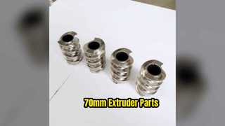 70-mm-Doppelschneckenextruderelemente mit hoher Verschleißfestigkeit