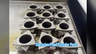 Doppelschneckenextruderteile mit hoher Korrosionsbeständigkeit