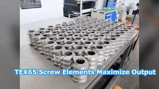 TEX65-Schraubenelemente für Kunststoff-Gummimaschinen